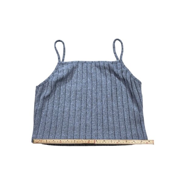 Womens Shein Ribbed Knit Tank Top XL Light Blue - Picture 9 of 9
